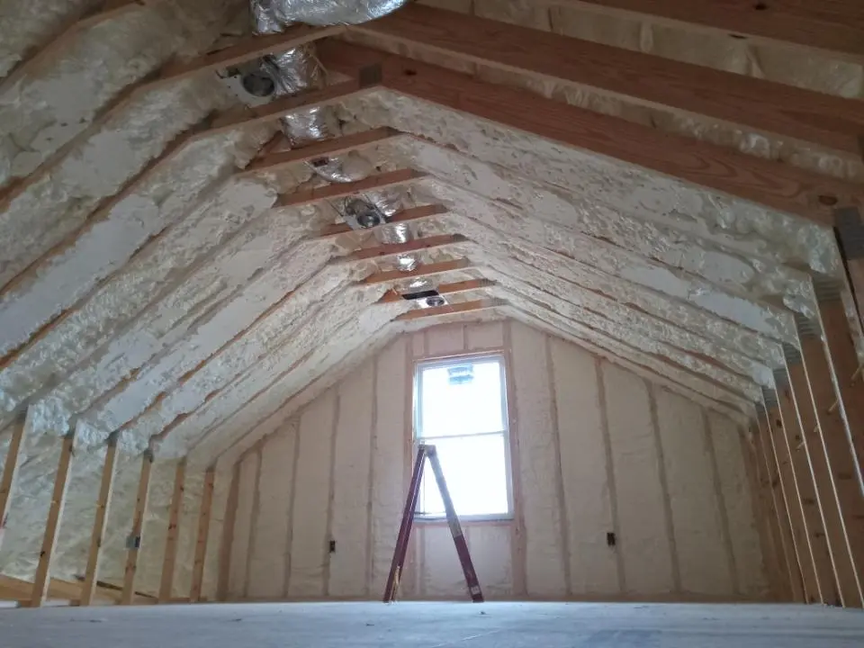 Spray foam roofing application for Crawl Space Insulation project in Mukilteo